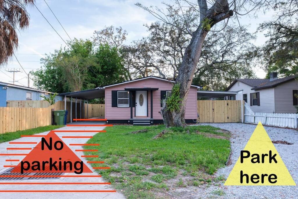 House Near Tampa Zoo And Busch Gardens, Free High Speed Wifi Villa Exterior foto